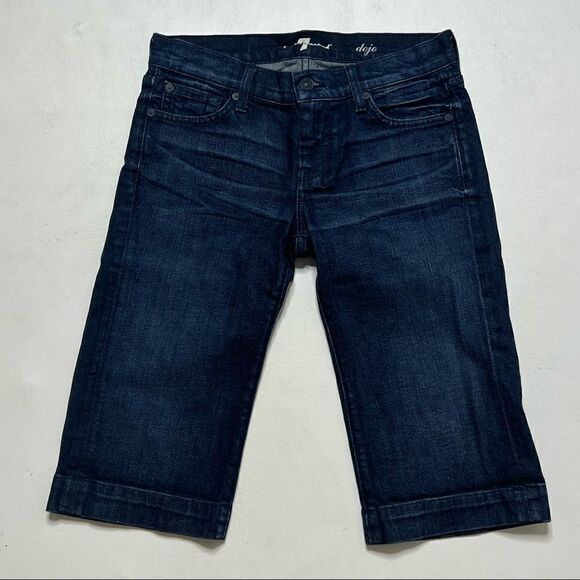 7 for All Mankind | Dojo Denim Capri’s - Picture 1 of 6